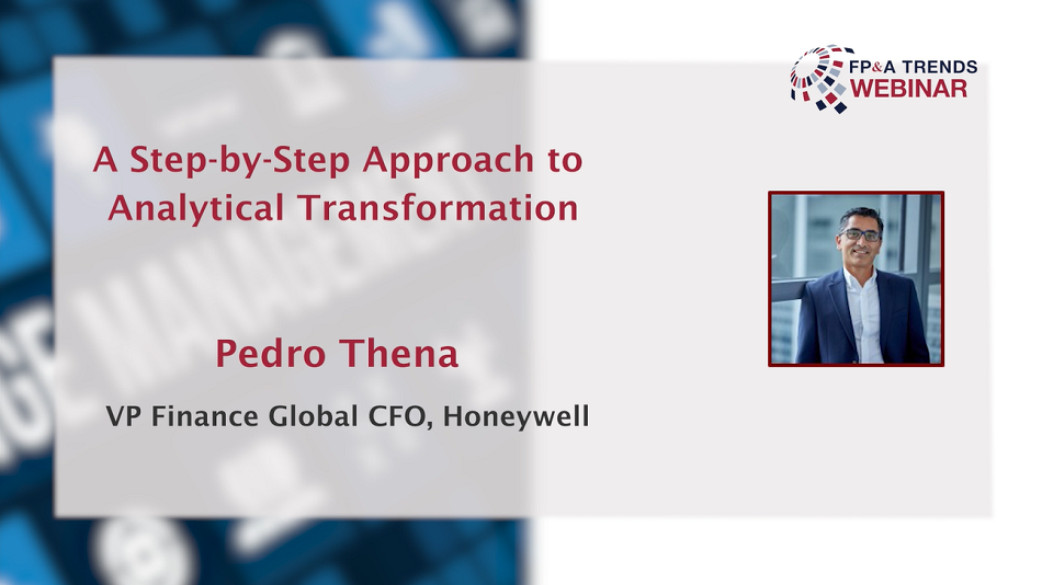 A Step- by-Step Approach to Analytical Transformation by Pedro Thena