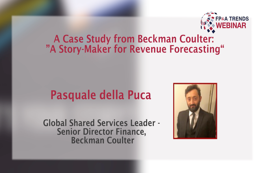 A Case Study from Beckman Coulter: A Story-Maker for Revenue Forecasting