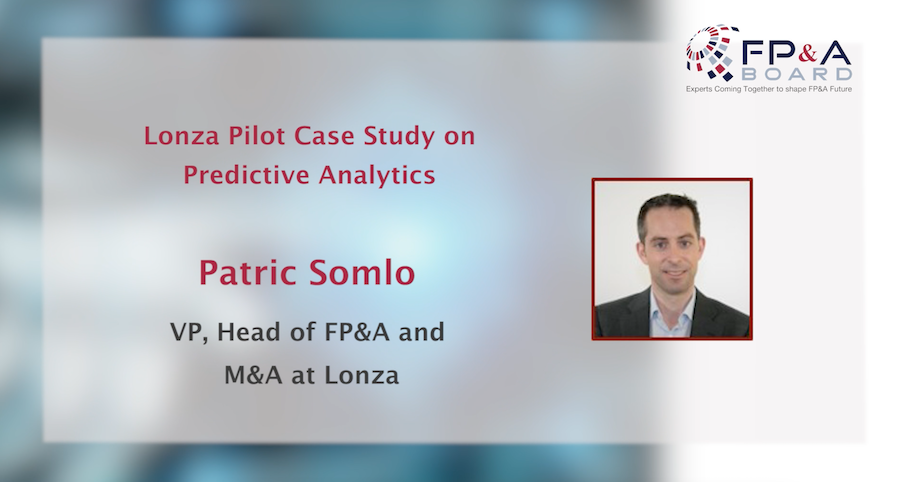 Lonza Pilot Case Study on Predictive Analytics