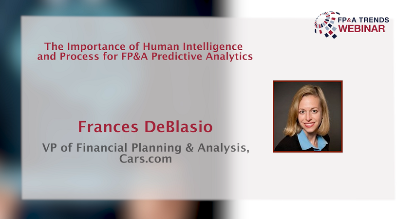 The Importance of Human Intelligence and Process for FP&A Predictive Analytics