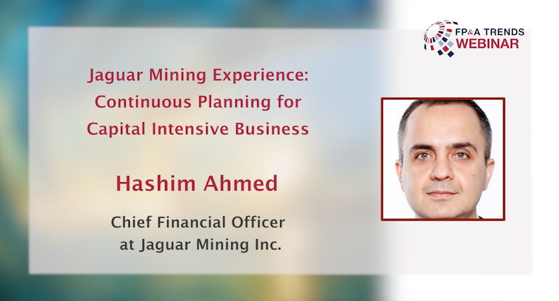 Continuous Planning for Capital Intensive Business. Jaguar Mining Experience