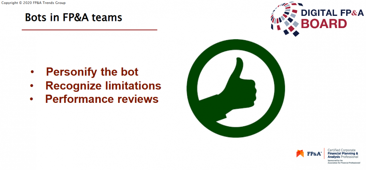 bots in FP&A teams