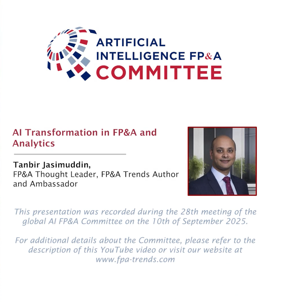 AI Transformation in FP&A and Analytics