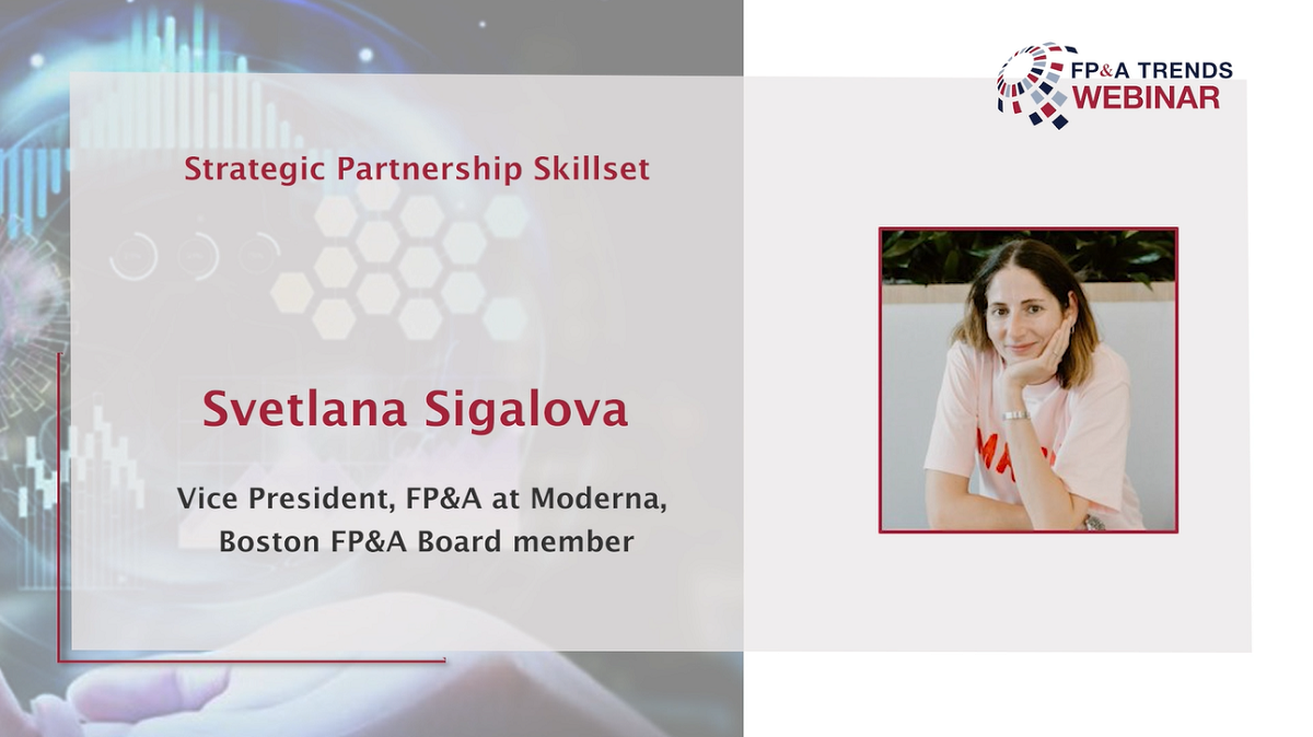 Strategic Partnership Skillset​ by Svetlana Sigalova