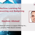 Machine Learning for Forecasting and Budgeting by Hashim Ahmed