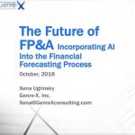 The Future of FP&A. Incorporating AI Into the Financial Forecasting Process