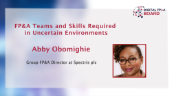 FP&A Teams and Skills Required in Uncertain Environments