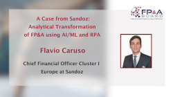A Case from Sandoz: Analytical Transformation of FP&A using AI/ML and RPA