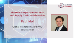 Electrolux experience on FP&A and Supply Chain collaboration by Paul Mol