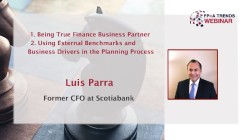 Being True Finance Business Partner and Using External Benchmarks and Business Drivers in the Planning Process