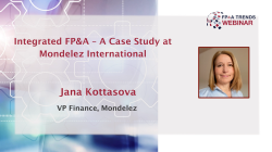 Integrated FP&A - A Case Study at Mondelez International​